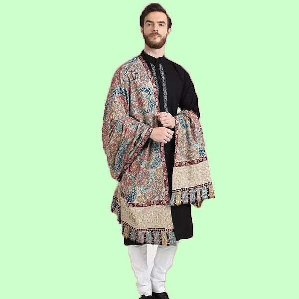 kashmiri pashmina shawl for men