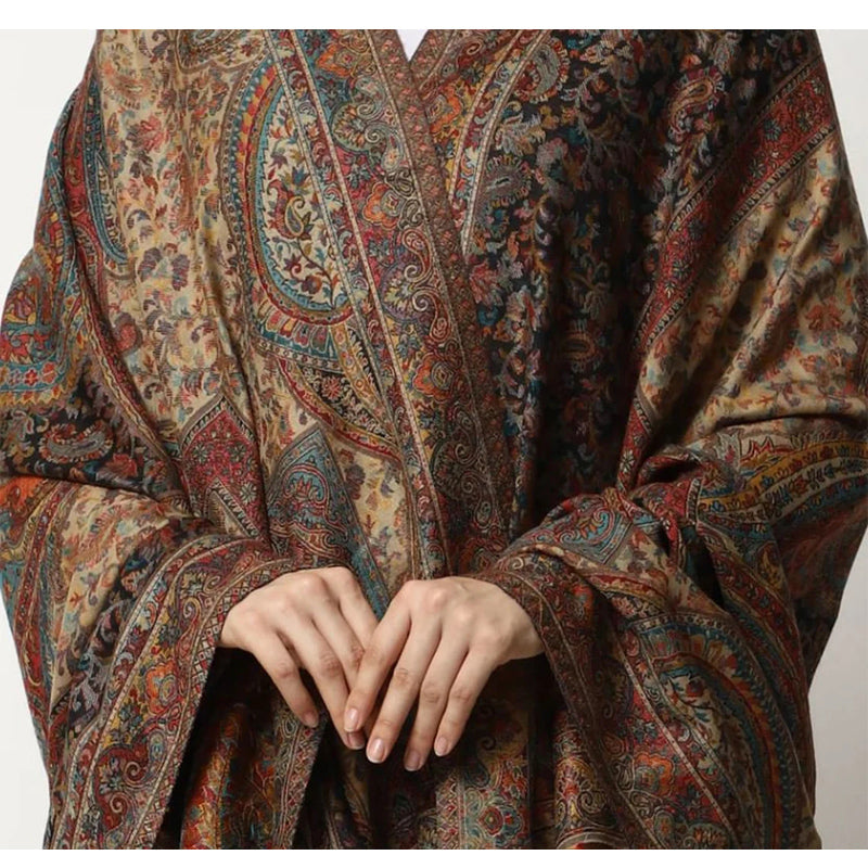 kashmiri velvet shawl