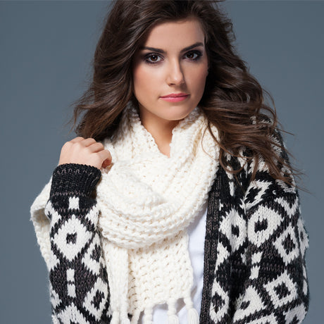 Cashmere Stole Wrap, Pure Cashmere Handmade Stoles by Pashmee
